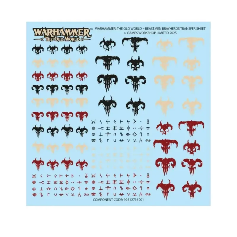 Набор миниатюр BEASTMEN BRAYHERDS: BESTIGOR HERD