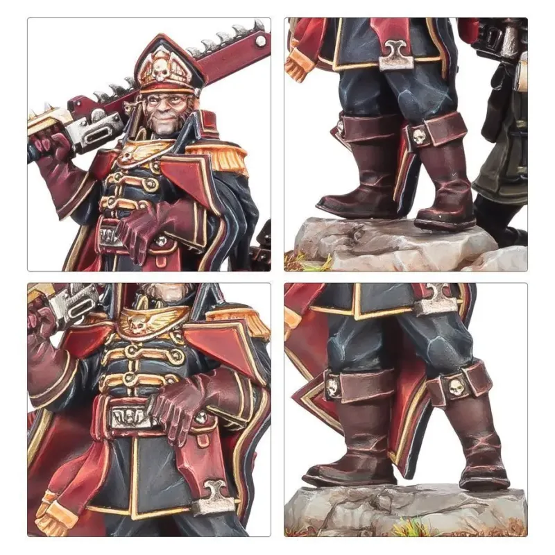 Набор миниатюр WARHAMMER 40000: ASTRA MILITARUM — CIAPHAS CAIN