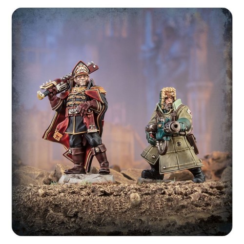 Набір мініатюр WARHAMMER 40000: ASTRA MILITARUM - CIAPHAS CAIN