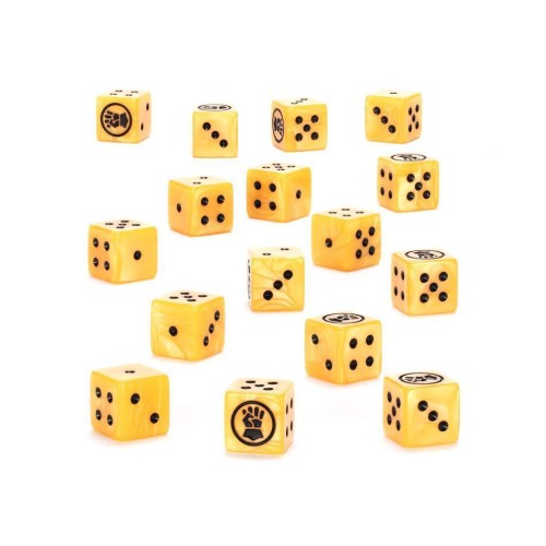 Кубики для гри WARHAMMER 40000: IMPERIAL FISTS DICE