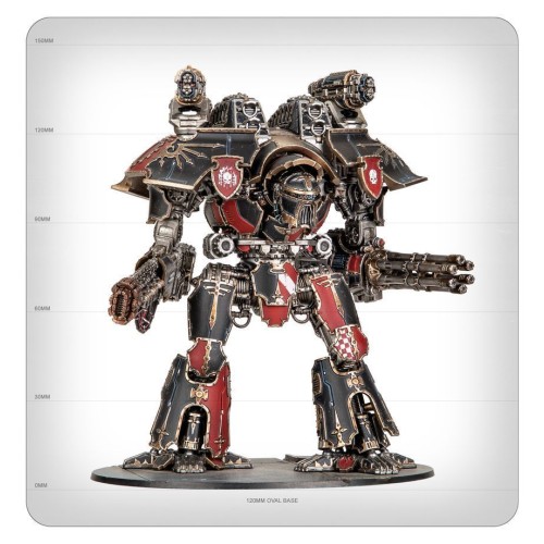 Мініатюра HORUS HERESY: LEGIONS IMPERIALIS - WARLORD TITAN W/VOLKITE & MACRO GAT