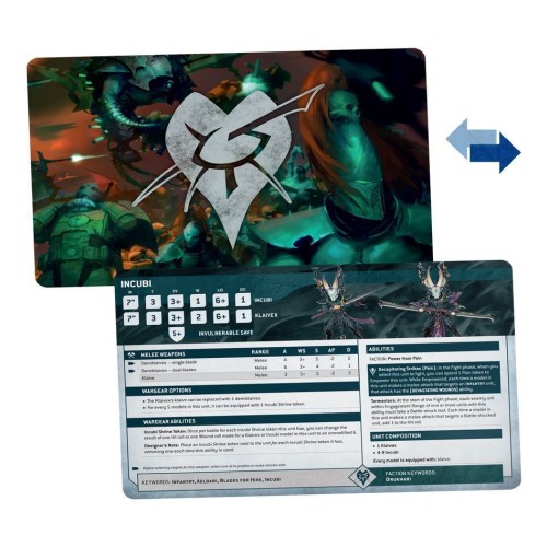 Карти DATASHEET CARDS: DRUKHARI (ENGLISH)
