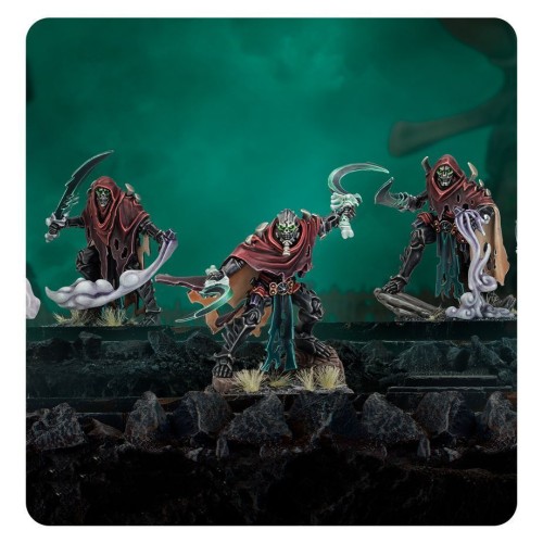 Набір мініатюр AGE OF SIGMAR: OSSIARCH BONEREAPERS - MORTIS REAPERS