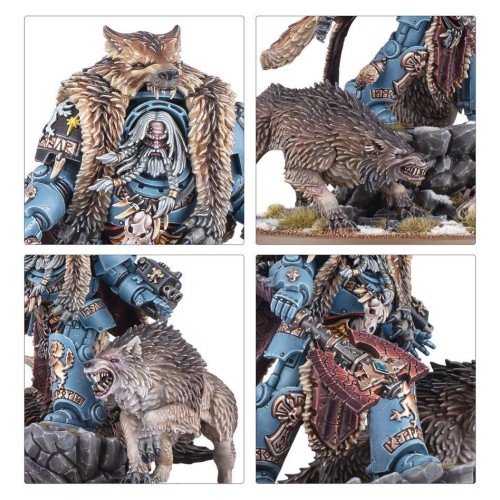 Мініатюра SPACE WOLVES: LOGAN GRIMNAR
