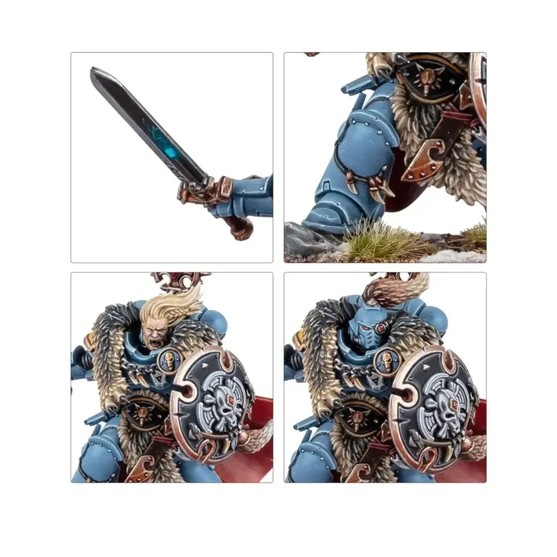 Мініатюра SPACE WOLVES: WOLF GUARD BATTLE LEADER