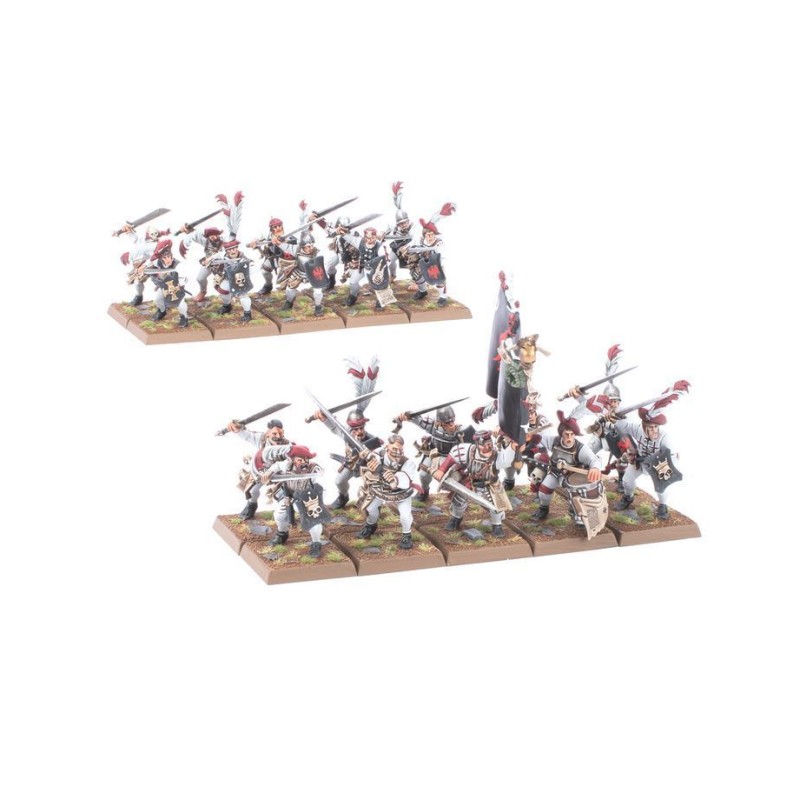 Набор миниатюр THE OLD WORLD: EMPIRE OF MAN — BATTLE MARCH ARMY
