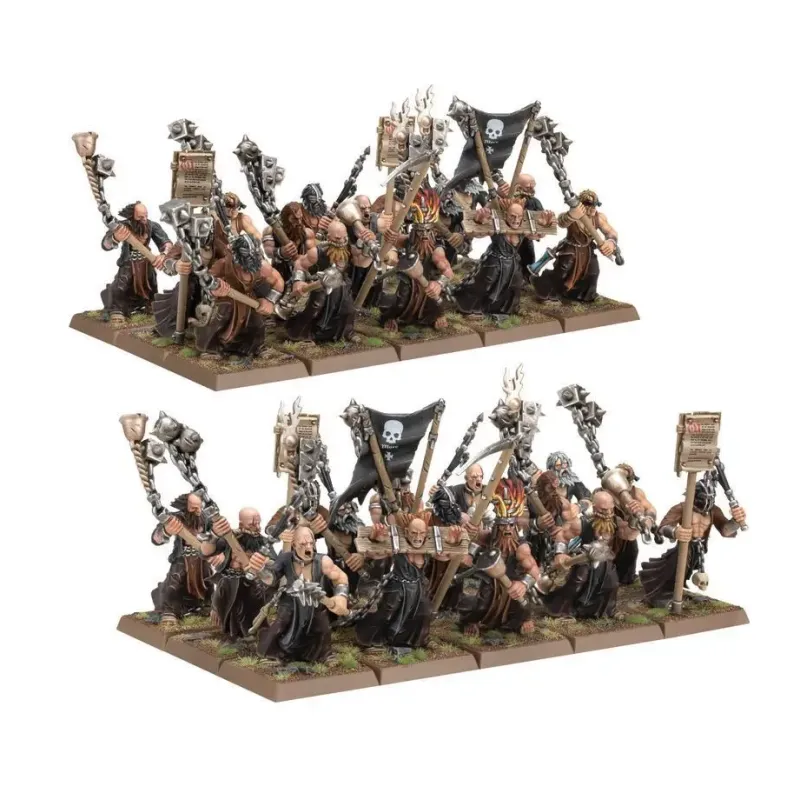 Набор миниатюр «THE OLD WORLD: EMPIRE OF MAN — FLAGELLANTS»
