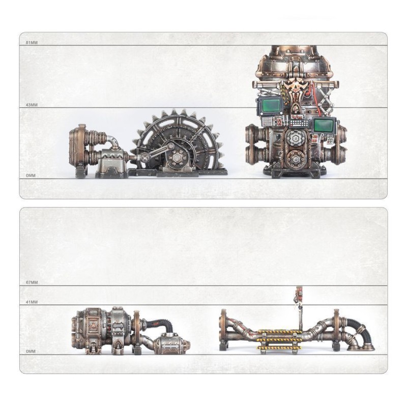 Террейн NECROMUNDA: ZONE MORTALIS — FACTORIA PIPES