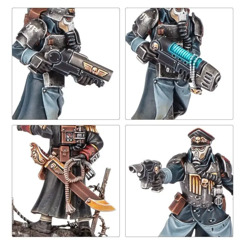 Набор миниатюр WARHAMMER 40000: ASTRA MILITARUM — KRIEG COMMAND SQUAD