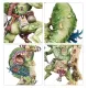 Набір мініатюр MAGGOTKIN OF NURGLE: THE PUSTULES