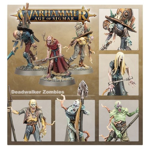 Набір мініатюр AGE OF SIGMAR: SOULBLIGHT GRAVELORDS - DEADWALKER ZOMBIES