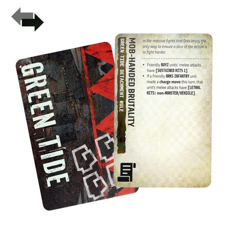 Карты WARHAMMER 40000: COMMAND PACK — ORKS (ENGLISH)