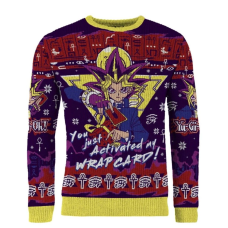 Різдвяний светр Yu-gi-Oh: You Just Activated My Wrap Card Christmas Jumper (Size: S)