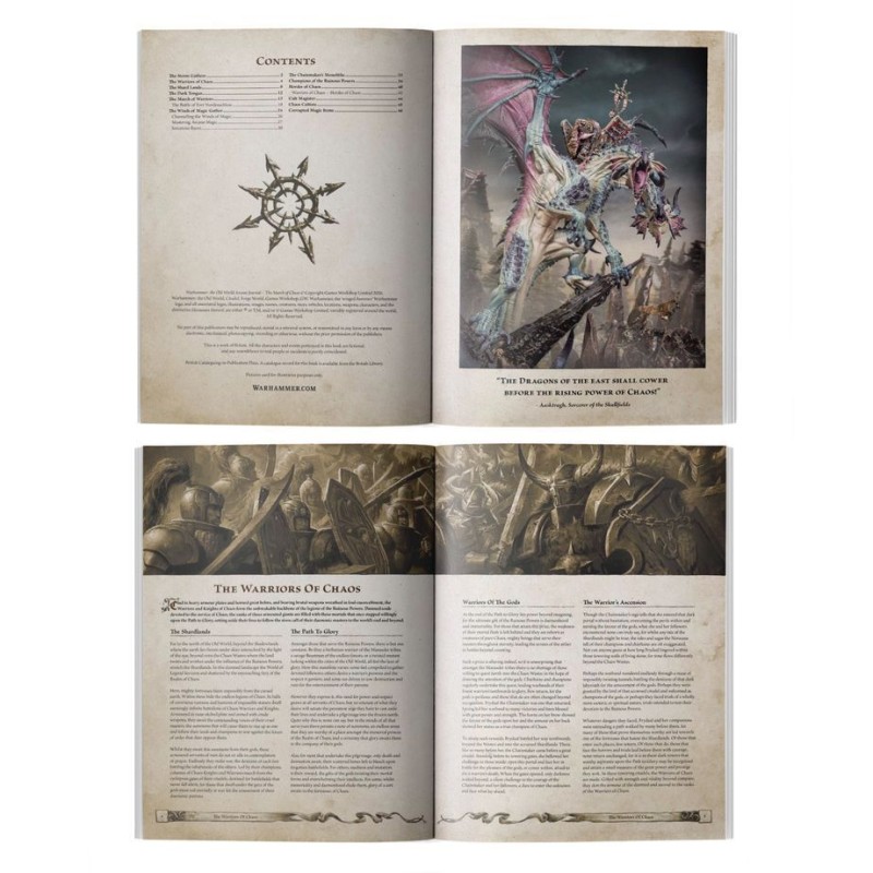 Сборник правил THE OLD WORLD: ARCANE JOURNAL — THE MARCH OF CHAOS
