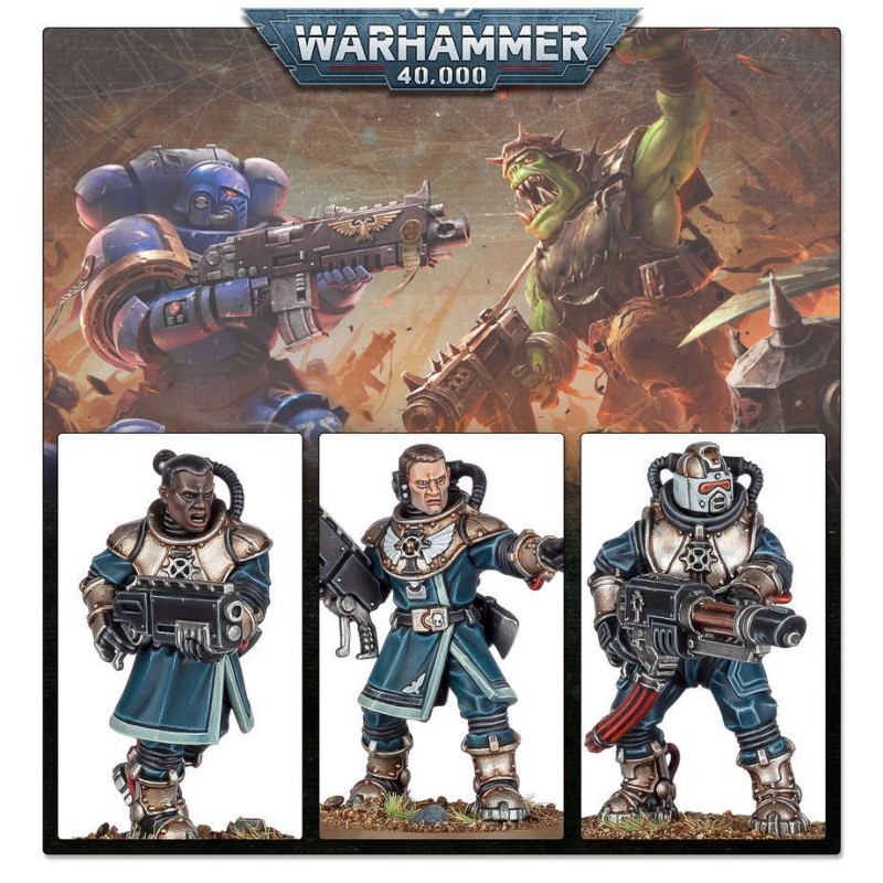 Набір мініатюр WARHAMMER 40000: IMPERIAL AGENTS - IMPERIAL NAVY BREACHERS