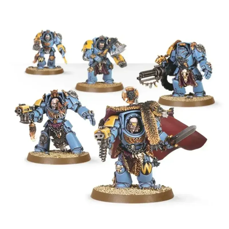 Набор миниатюр WARHAMMER 40000: SPACE WOLVES — WOLF GUARD TERMINATORS