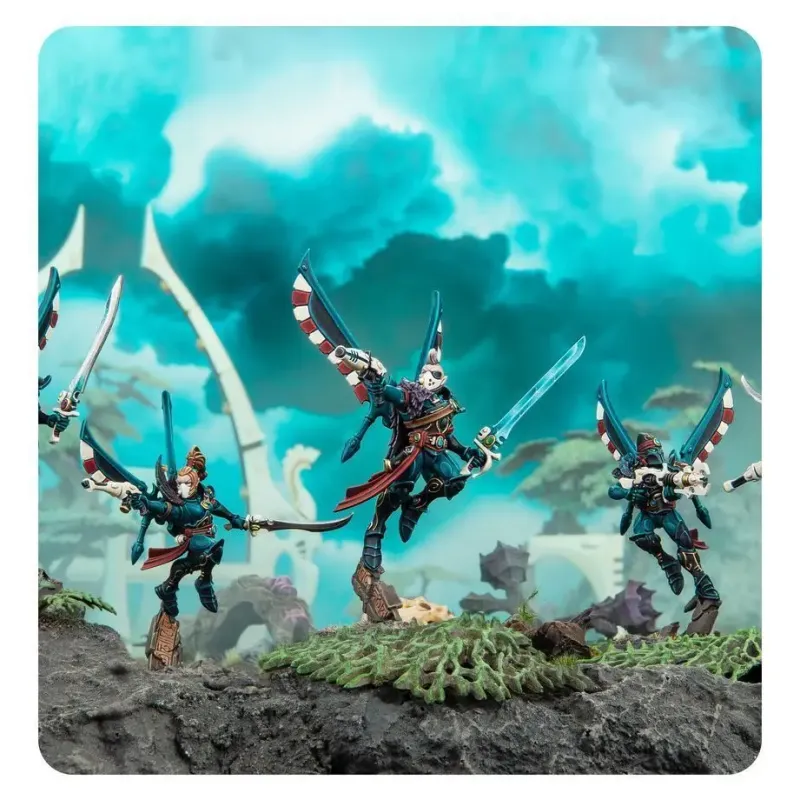 Набір мініатюр WARHAMMER 40000: AELDARI - CORSAIR SKYREAVERS