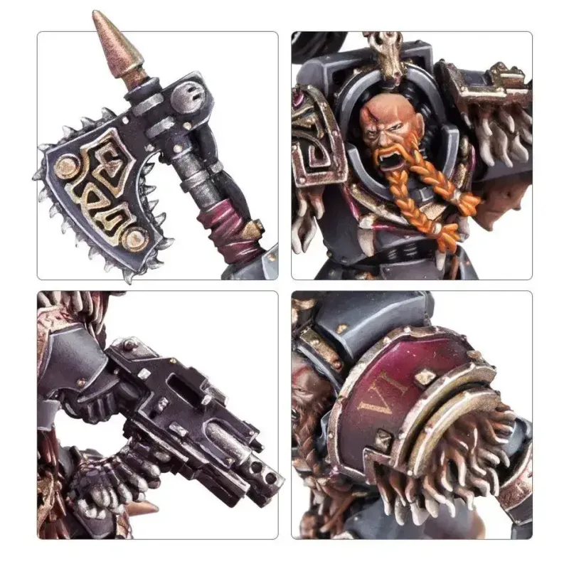 Набор миниатюр WARHAMMER 40000: SPACE WOLVES — WOLF GUARD TERMINATORS