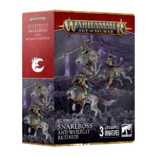 Набір мініатюр GLOOSMPITE GITZ - SNARLBOSS / WOLFGIT RETINUE
