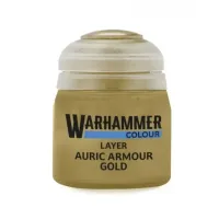 Фарба CITADEL: LAYER - AURIC ARMOUR GOLD 12ML ROW X6