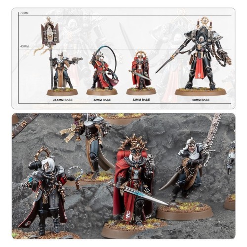 Набір мініатюр WARHAMMER 40000: ARMAGEDDON BATTALION - ADEPTA SORORITAS