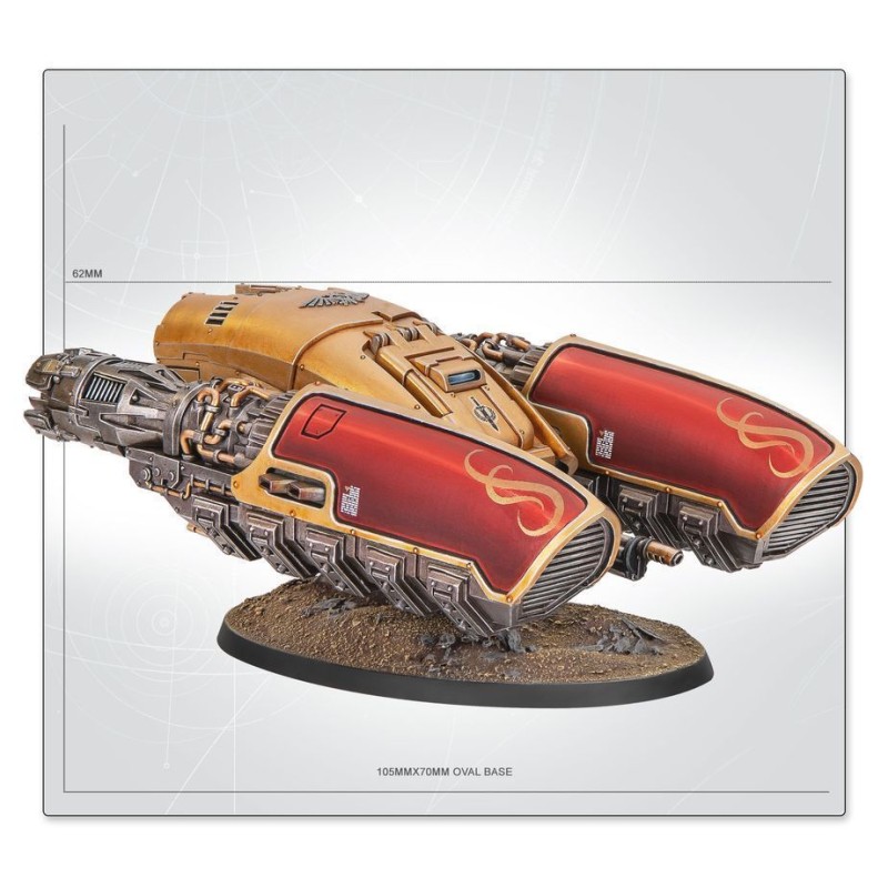 Мініатюра WARHAMMER 40000/HORUS HERESY: CUSTODES - PALLAS GRAV-ATTACK