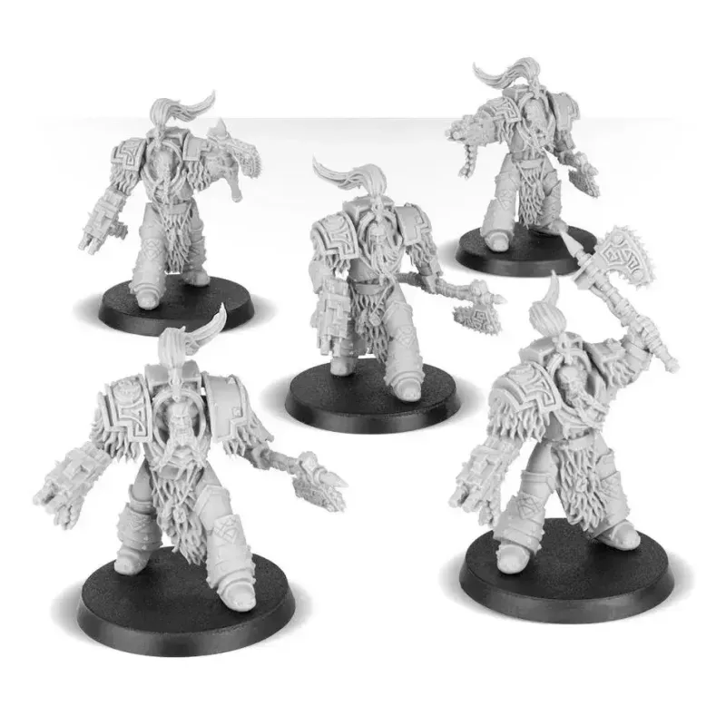Набор миниатюр WARHAMMER 40000: SPACE WOLVES — WOLF GUARD TERMINATORS