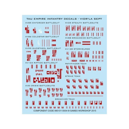 Набір мініатюр WARHAMMER 40000: T'AU EMPIRE - THE TWIN LANCE