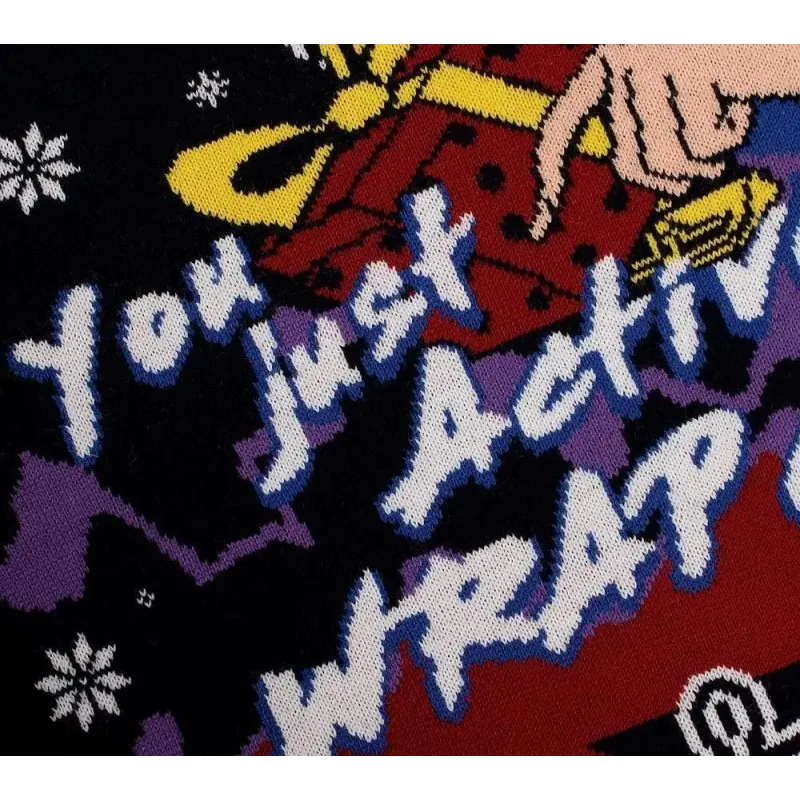 Рождественский свитер Yu-gi-Oh: You Just Activated My Wrap Card Christmas Jumper (Размер: S)