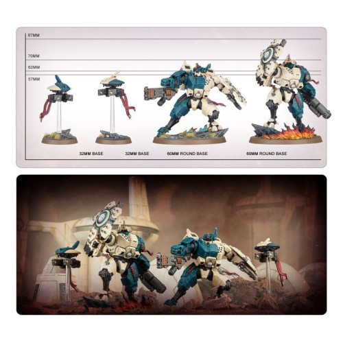 Набір мініатюр WARHAMMER 40000: T'AU EMPIRE - THE TWIN LANCE