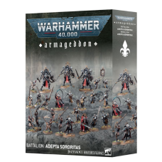 Набір мініатюр WARHAMMER 40000: ARMAGEDDON BATTALION - ADEPTA SORORITAS