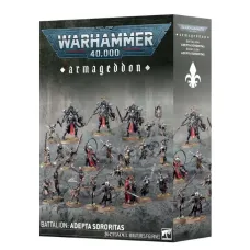 Набір мініатюр WARHAMMER 40000: ARMAGEDDON BATTALION - ADEPTA SORORITAS