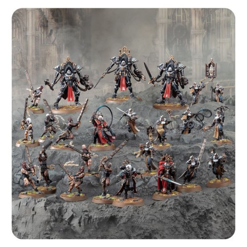 Набір мініатюр WARHAMMER 40000: ARMAGEDDON BATTALION - ADEPTA SORORITAS