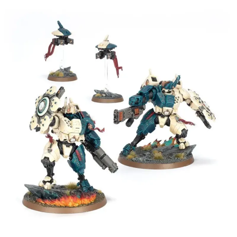 Набор миниатюр WARHAMMER 40000: T'AU EMPIRE — THE TWIN LANCE