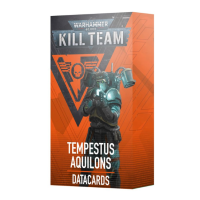 Карты WARHAMMER 40000: KILL TEAM DATACARDS — TEMPESTUS AQUILONS ENG