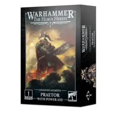 Мініатюра HORUS HERESY: LEGIONES ASTARTES - PRAETOR WITH POWER AXE