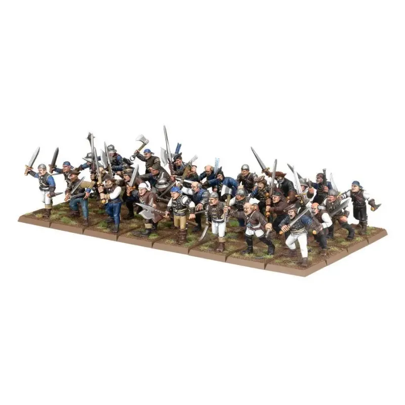 Набор миниатюр THE OLD WORLD: EMPIRE OF MAN — FREE COMPANY MILITIA