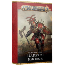 Карти WARSCROLL CARDS: BLADES OF KHORNE (ENG)