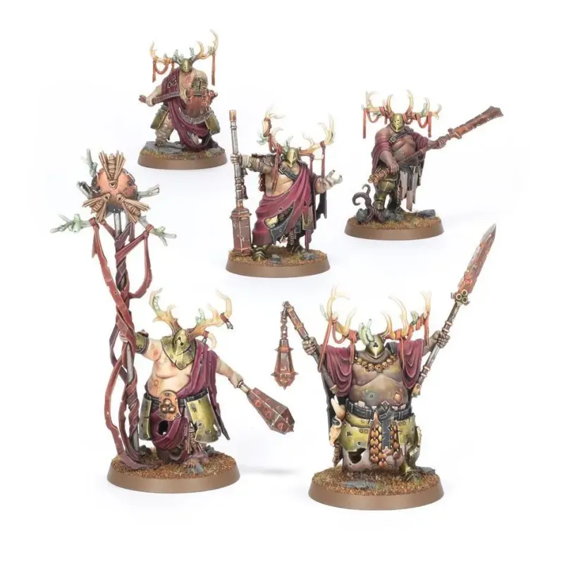 Набір мініатюр MAGGOTKIN OF NURGLE: PUTRID BLIGHTKINGS