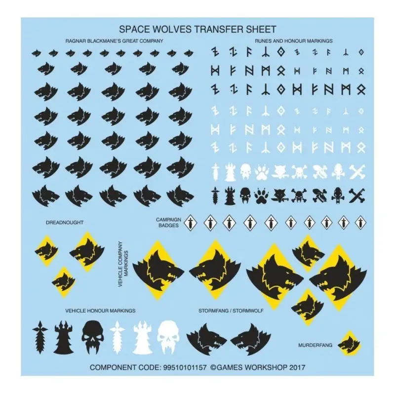 Набор миниатюр WARHAMMER 40000: COMBAT PATROL — SPACE WOLVES