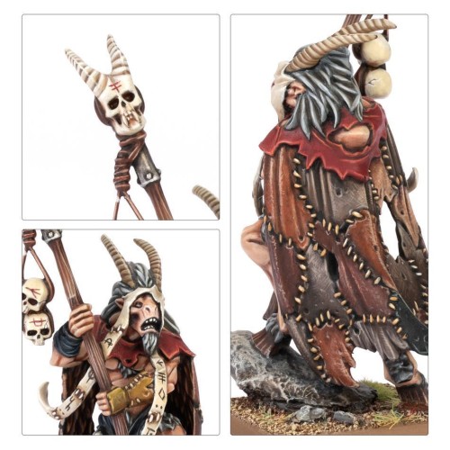 Мінатюра BEASTMEN BRAYHERDS: BEASTMAN SHAMAN