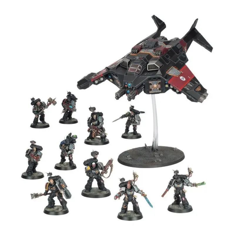 Набір мініатюр WARHAMMER 40000: ARMAGEDDON BATTALION - DEATHWATCH