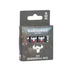Кубики для гри WARHAMMER 40000: ORKS - GHAZGHKULL DICE
