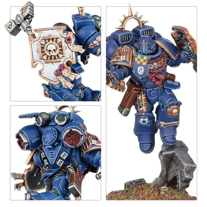 Мініатюра S/M: CAPTAIN W/JUMP PACK & RELIC SHIELD