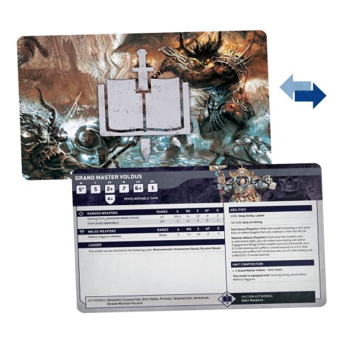 Карти DATASHEET CARDS: GREY KNIGHTS (ENGLISH)