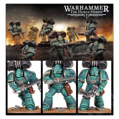 Набір мініатюр HORUS HERESY: LEGIONES ASTARTES - MKIV ASSAULT SQUAD