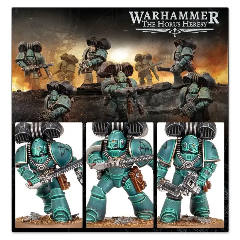 Набір мініатюр HORUS HERESY: LEGIONES ASTARTES - MKIV ASSAULT SQUAD