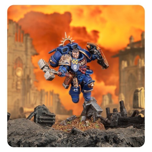 Мініатюра S/M: CAPTAIN W/JUMP PACK & RELIC SHIELD