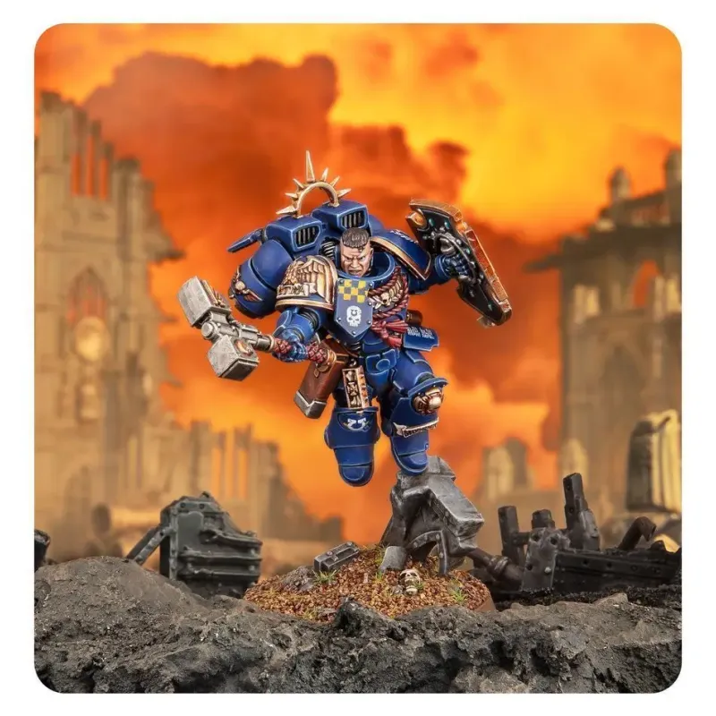 Мініатюра S/M: CAPTAIN W/JUMP PACK & RELIC SHIELD