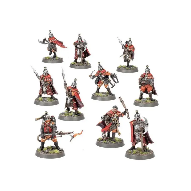 Набір мініатюр AGE OF SIGMAR: CITIES OF SIGMAR - FREEGUILD GRENADIERS